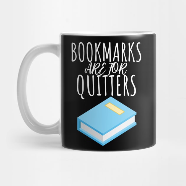 Bookworm bookmarks are for quitters by maxcode